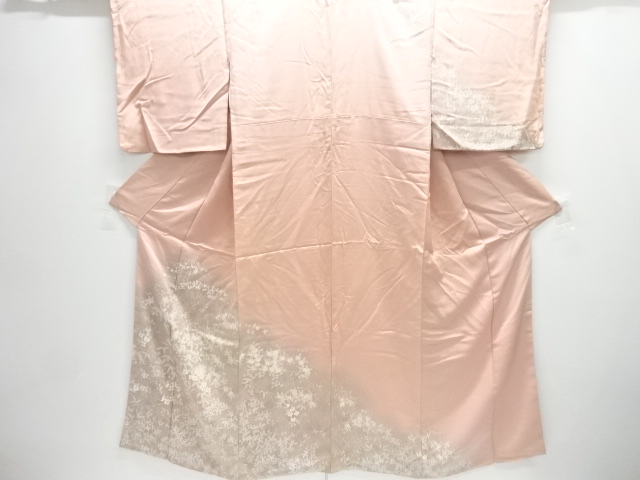 JAPANESE KIMONO / HOMONGI / FLORAL PLANTS